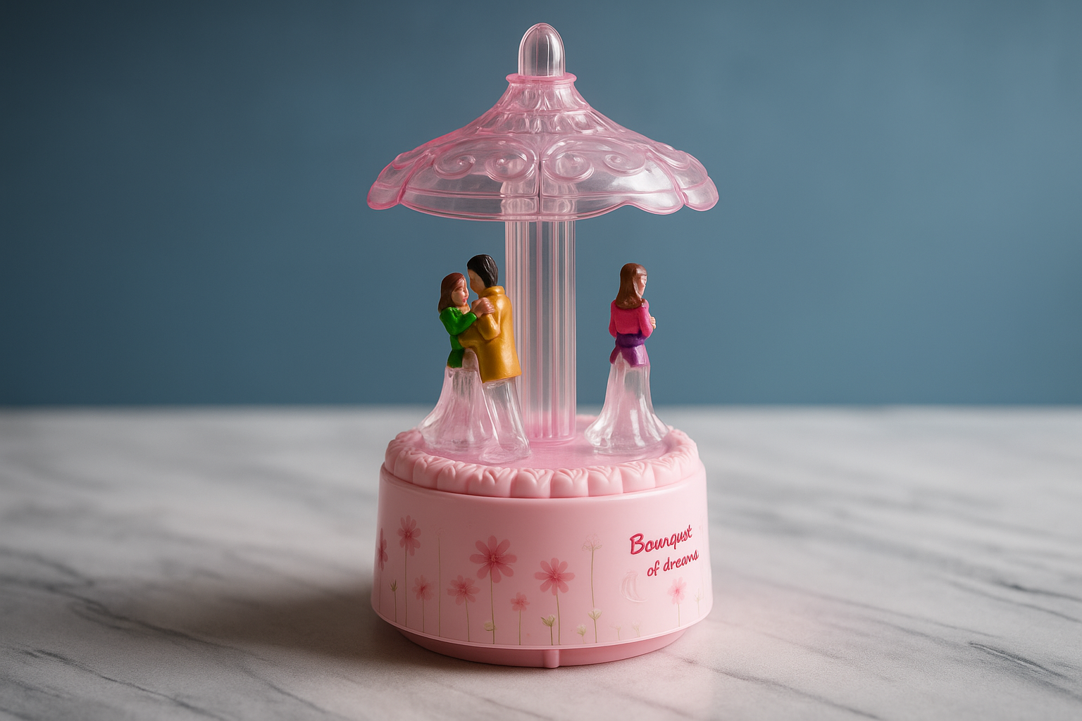 Bouquet of Dreams Musical Carousel