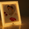 Eternal Glow LED Wedding Photo Frame