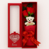 LoveNest Teddy & Rose Gift Box