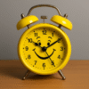 Sunny Smiles Twin Bell Alarm Clock