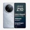 iQOO Z10 5G (Glacier Silver, 12GB RAM, 256GB Storage) | India's Biggest Ever 7300 mAh Battery | Snapdragon 7s Gen 3 Processor | Brightest Quad Curved AMOLED Display in The Segment