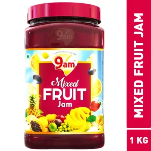 9am Mixed Fruit Jam, Fresh & Flavourful Fruit Spread  (1 kg )