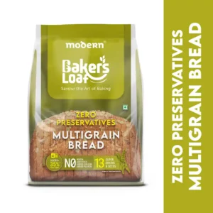 Baker's Loaf Zero Preservatives Multigrain Bread (350 g)