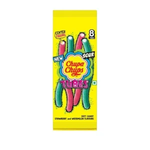 Chupa Chups Assorted Flavour Long Tubes | Colourful & Fun (80 g)