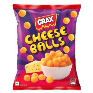 Crax Cheese Balls Puff Snacks | Crispy & Cheesy (65 g or 70 g)