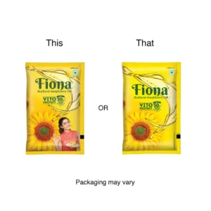 Fiona Refined Sunflower Oil 1L(Pouch) (910g to 750g)