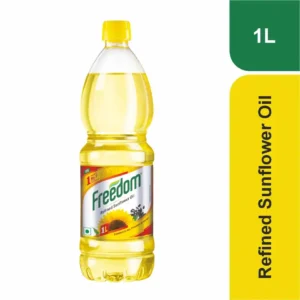 Freedom Refined Sunflower Oil Bottle (1L)