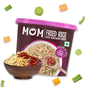 MOM Fried Rice with Schezwan Gravy | Spicy & Ready-to-Eat (145g)
