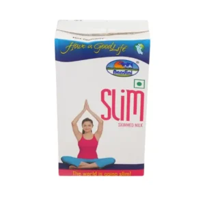 Nandini Goodlife Slim Skimmed Milk UHT (Tetra Pack Brik) ,1L