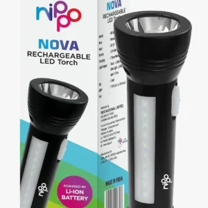 Nippo Nova Rechargeable LED Torch with Side Light