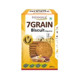 Patanjali 7 Grain Biscuit Digestive- Vanilla  (200 g)