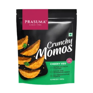 Prasuma Crunchy Cheesy Veg Momos (Kurkure) (380 g)