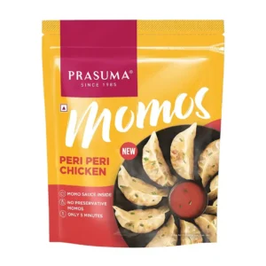 Prasuma Peri Peri Chicken Momos | Easy to Cook (250 g)