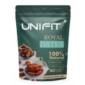 Unifit Royal Dates | Naturally Sweet and Nutritious |Premium Quality  (500 g)